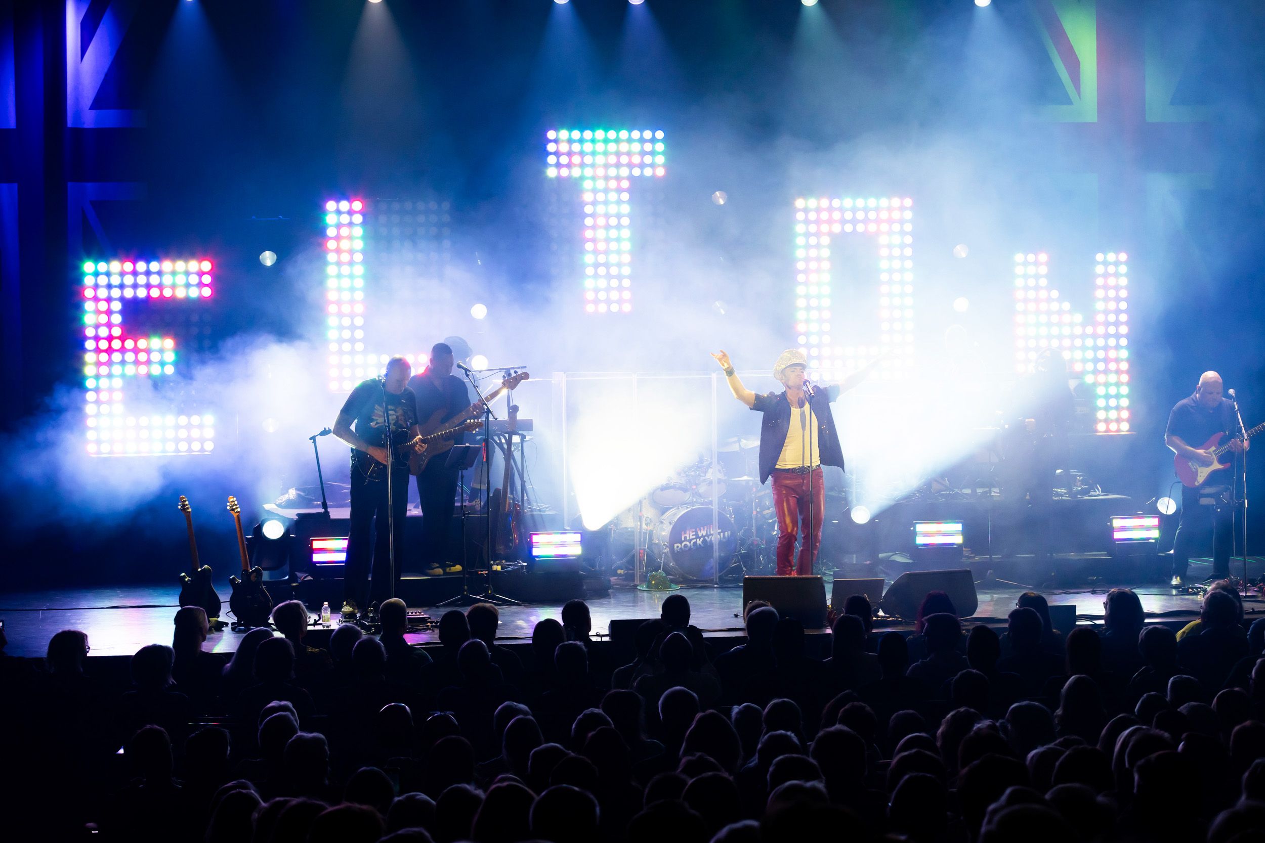 He Will Rock you I Linköping konsert och kongress. Fotograf Rebecca Nordin. Queen. Peter Johansson.