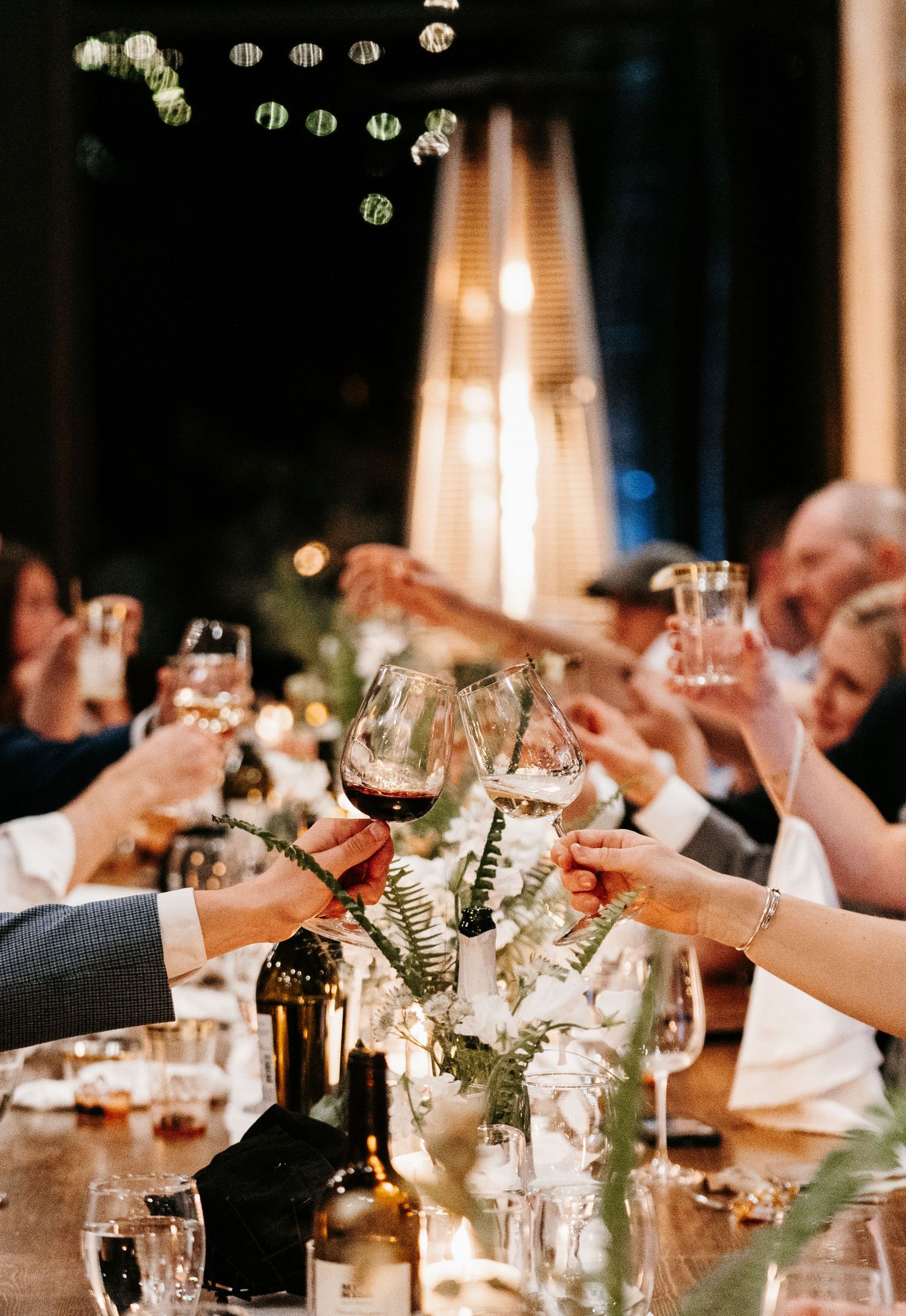 Wedding Photography, dinner party photography