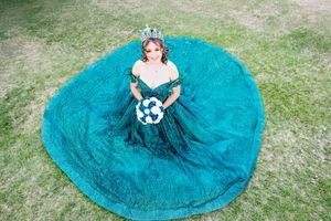 Quincenera girl poses for dress photo #CarlsbadNM #QuinceneraPhotography #QuinceneraDressPhotography #QuinceneraEventPhotography #RoswellNM