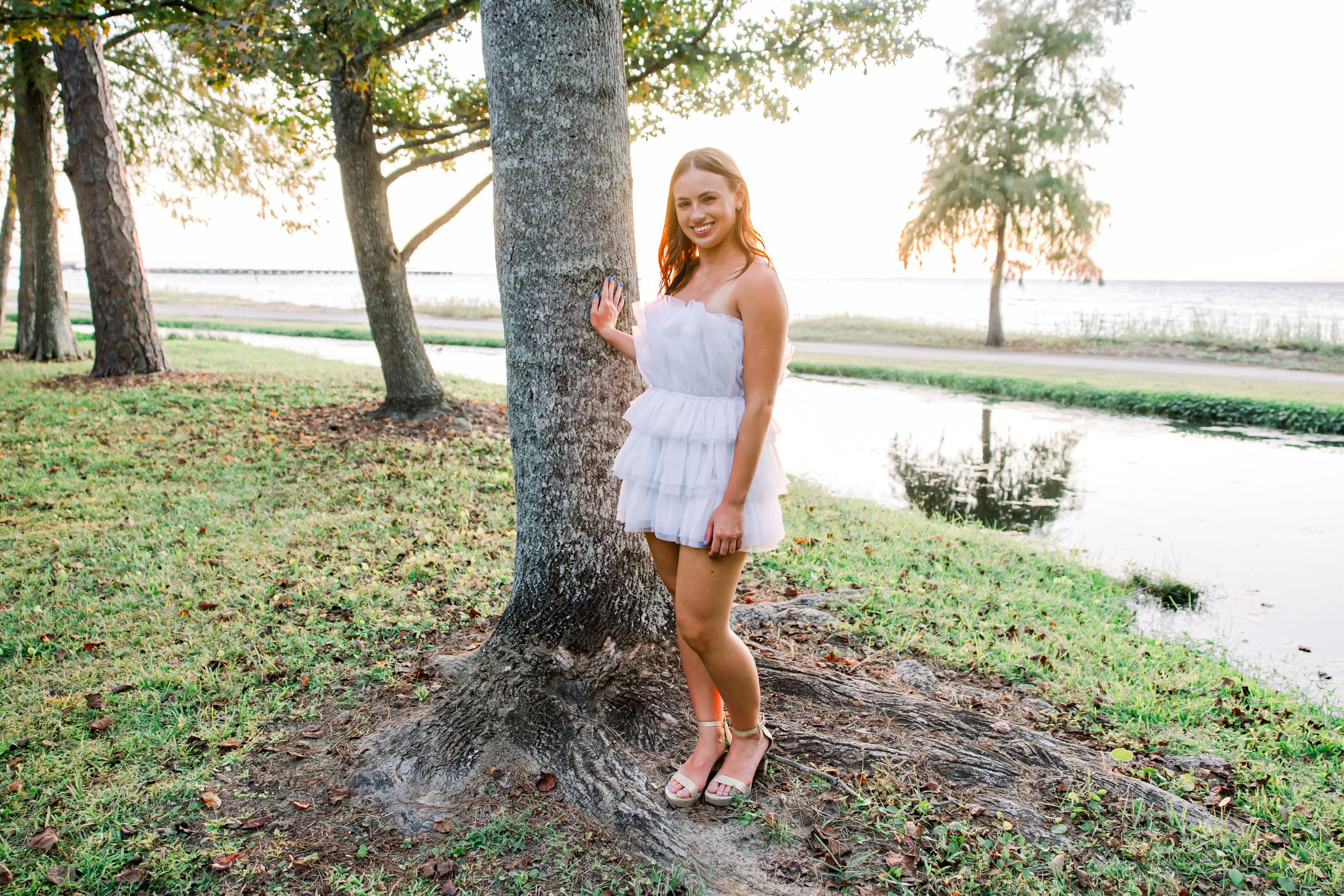 Fairhope pier, sweet 16 birhtday session