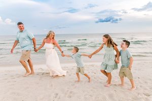 Family beach session