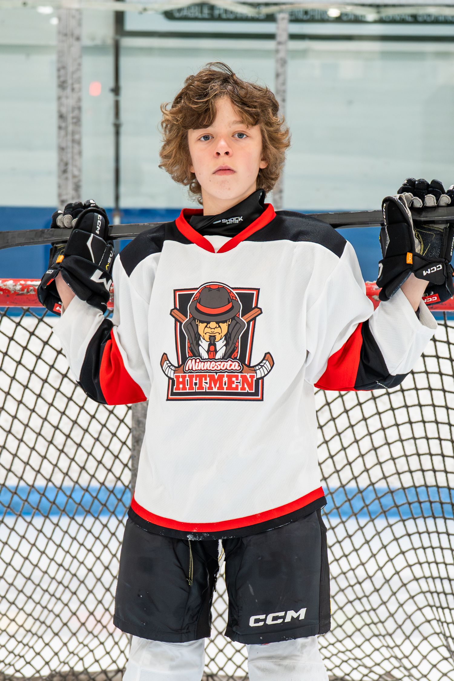 Hockey Individual Portrait by Jake Fenton Productions
