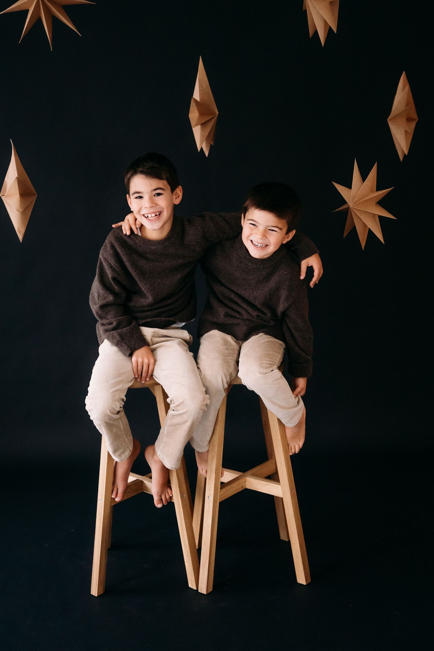 foto's voor kerstkaarten