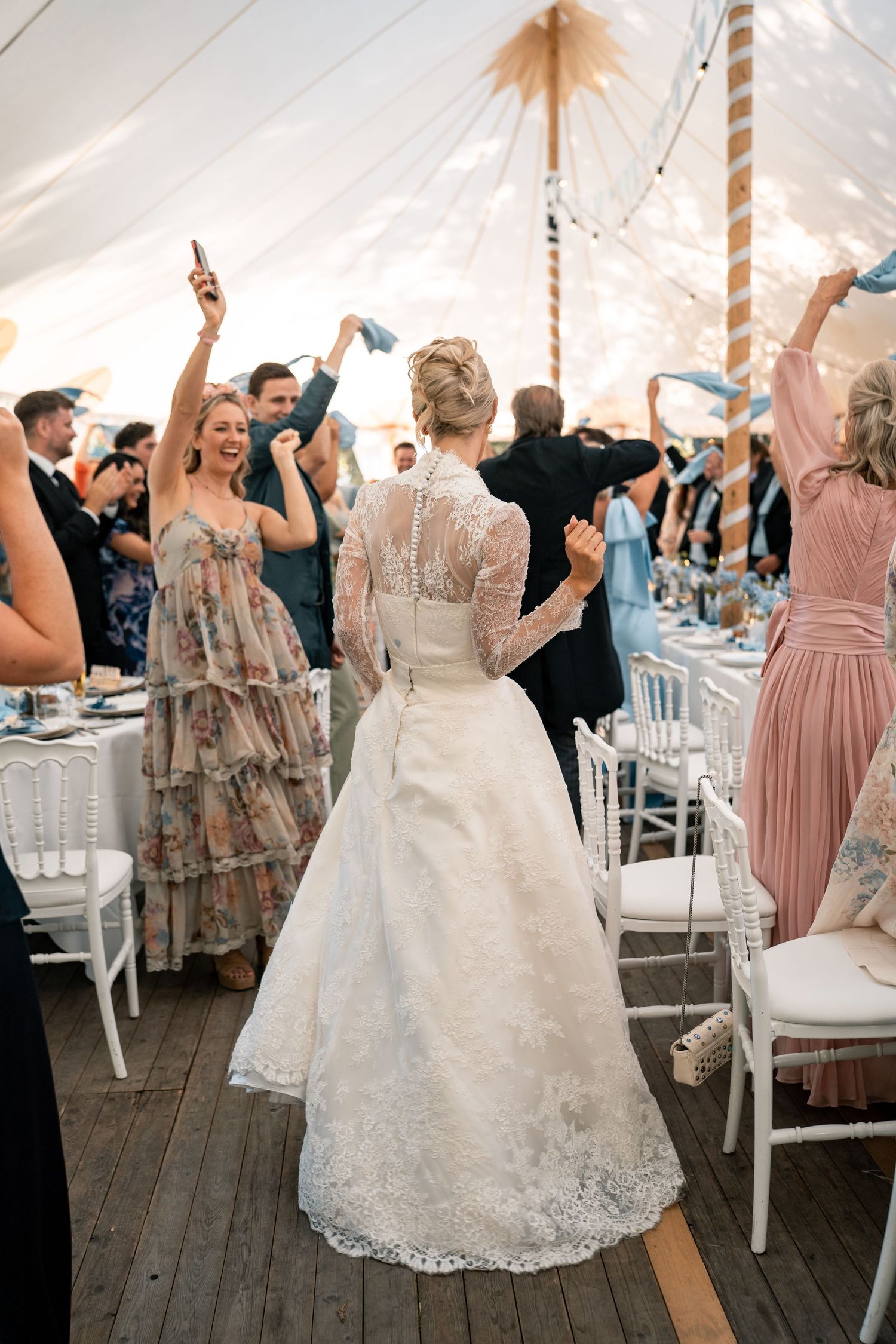 WEDDING ENTRANCE IDEAS - NORFOLK WEDDING PHOTOGRAPHER - ABI VINCENT PHOTOGRAPHY
