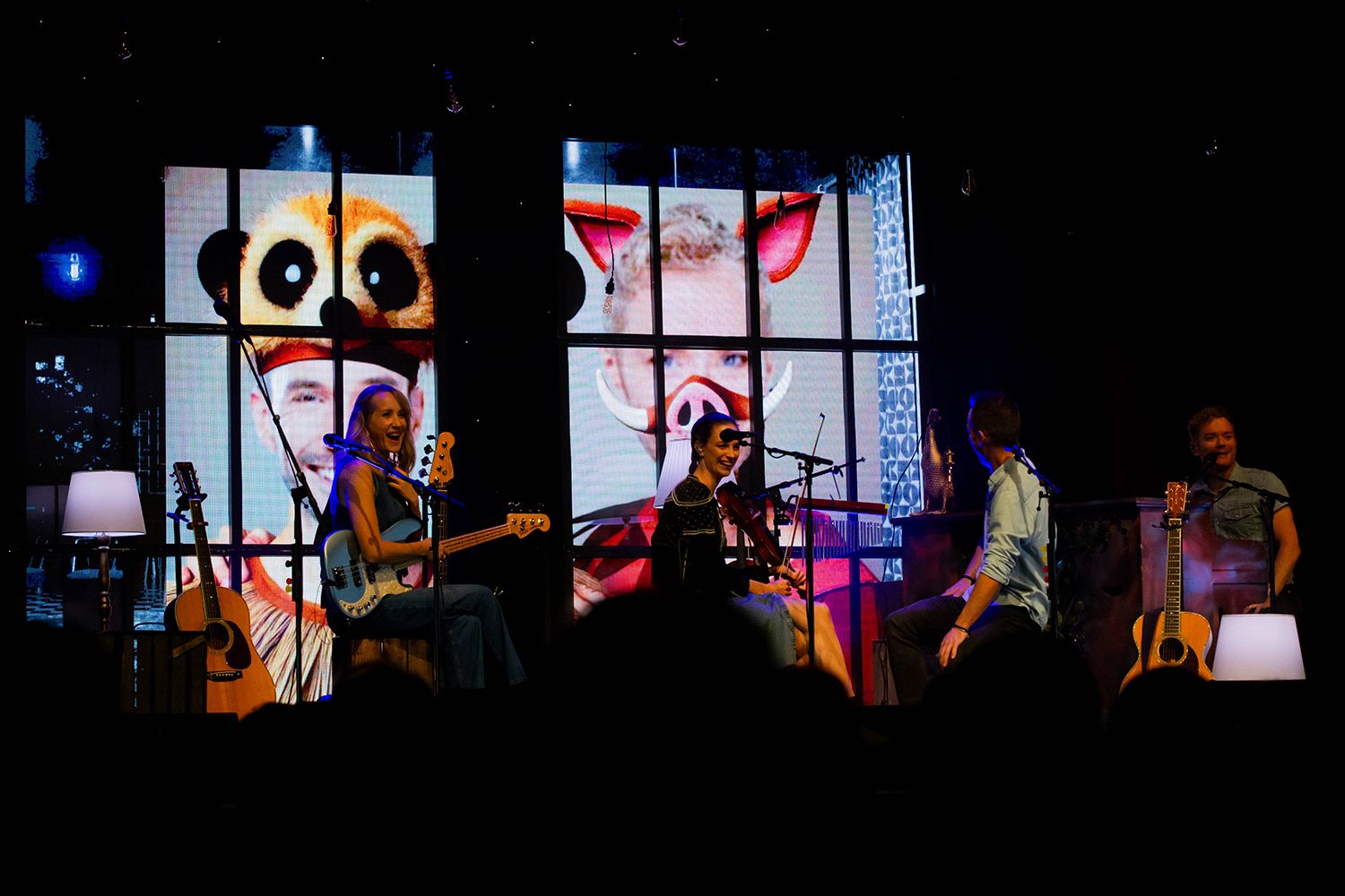 Peter, Bruno, Matilda och petra Unplugged 2.0 Karlstad CCC. Fotograf Rebecca Nordin