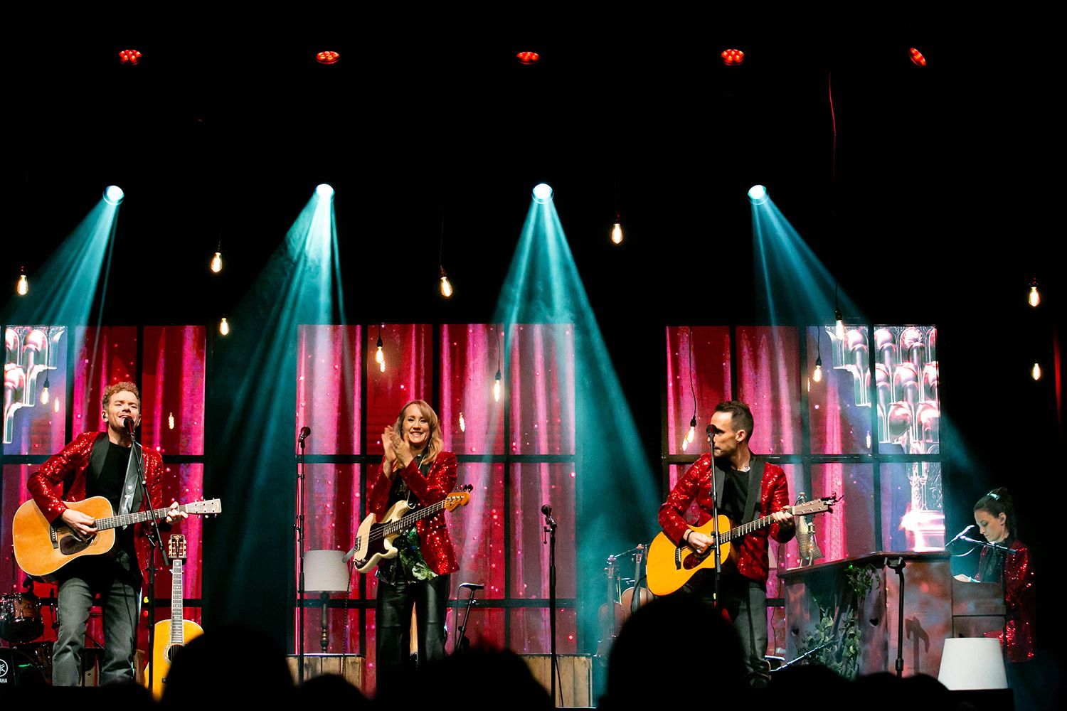 Peter, Bruno, Matilda och petra Unplugged 2.0 Karlstad CCC. Fotograf Rebecca Nordin