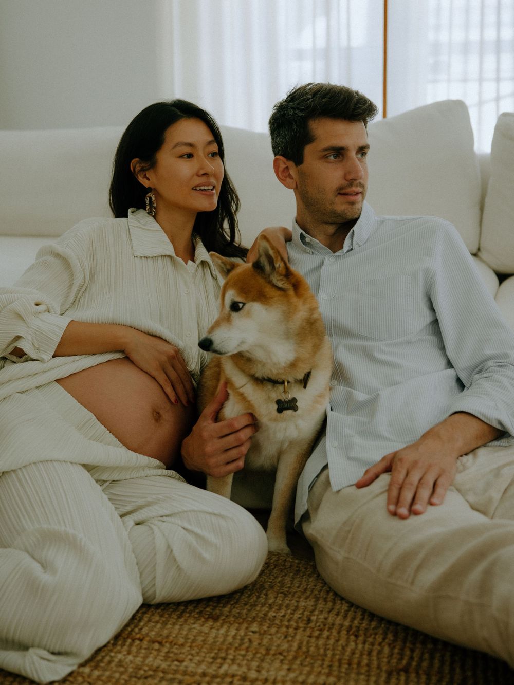 portrait, photos de famille, photos de grossesse, photos de naissance, shooting lifestyle. À Paris par la photographe Julie Fox Photography
