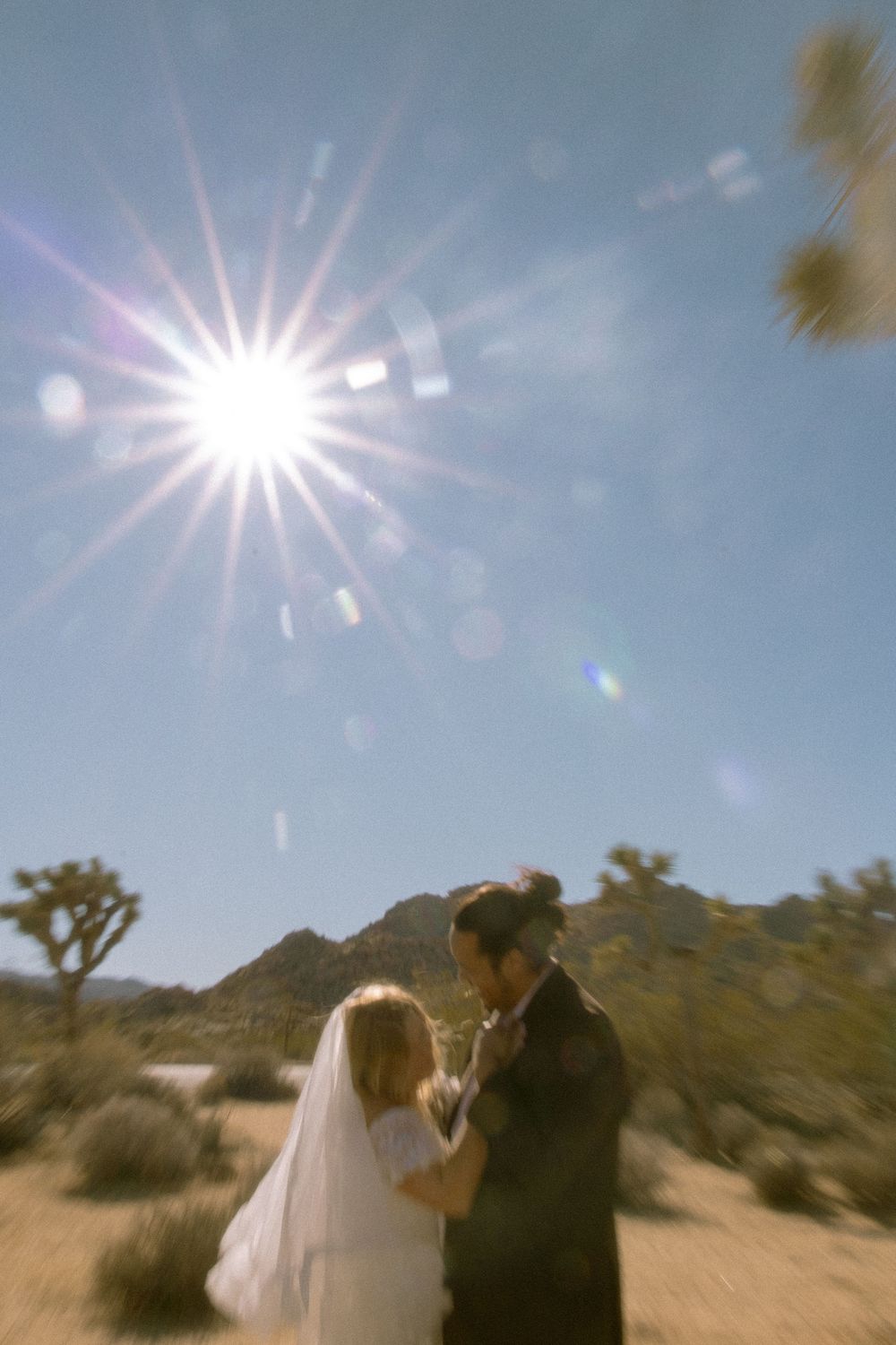 Joshua Tree National Park in Southern California wedding