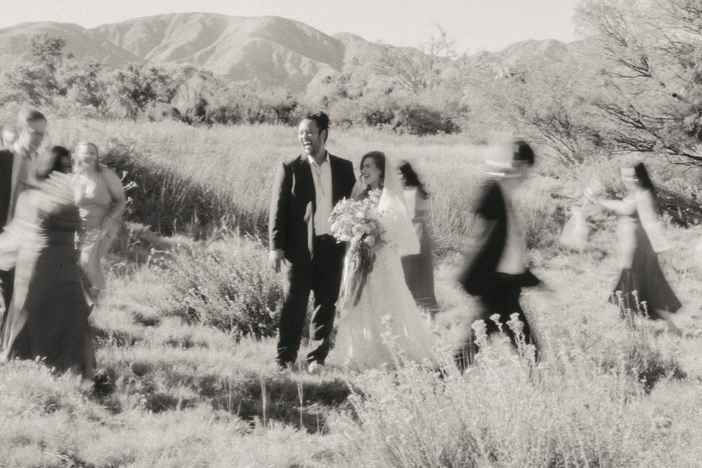 Joshua Tree National Park in Southern California wedding