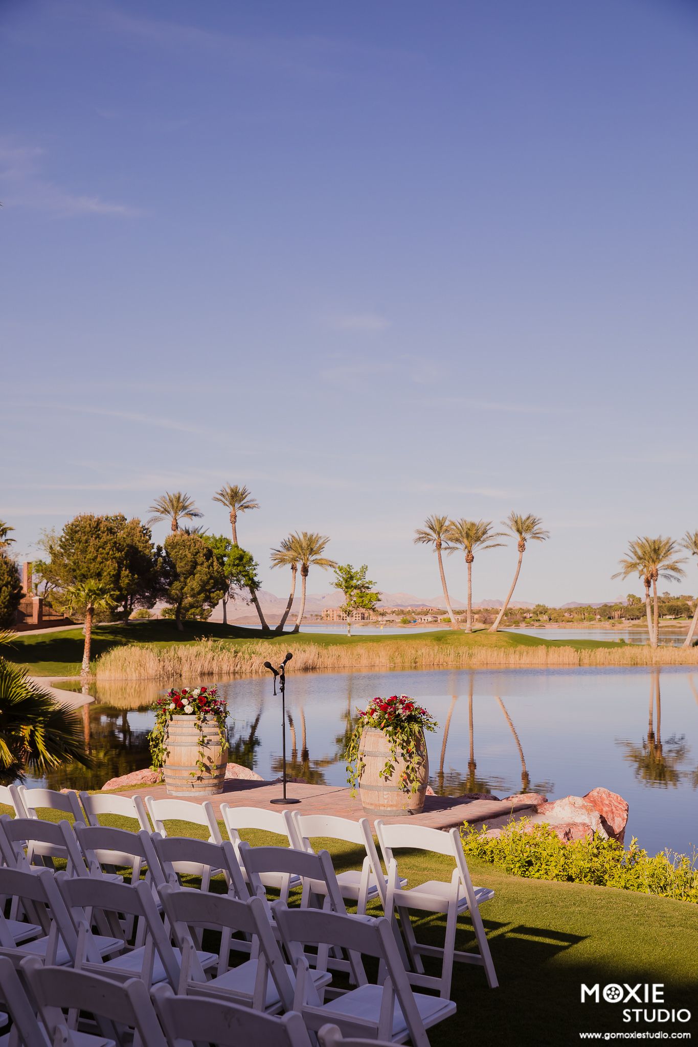 DragonRidge Country Club wedding ceremony Henderson Nevada