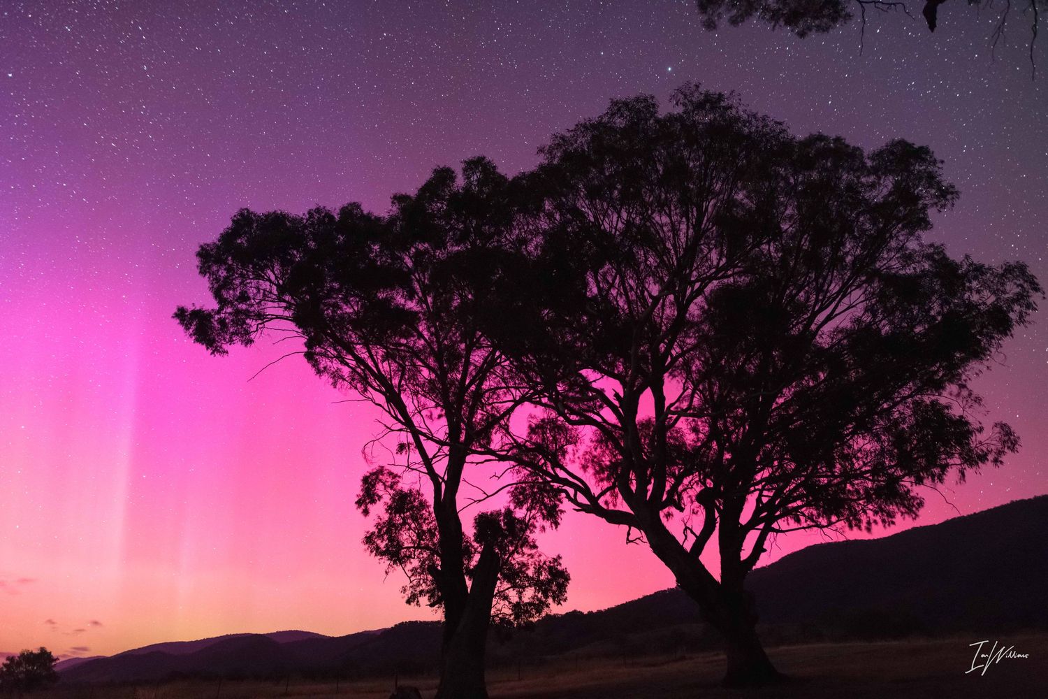 Aurora Australis, Canberra area