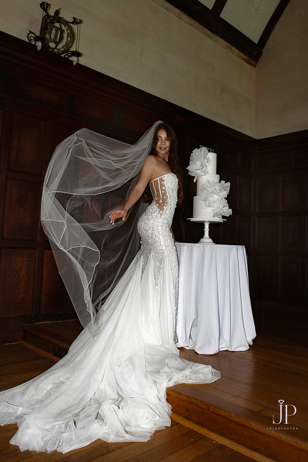 the wedding cake