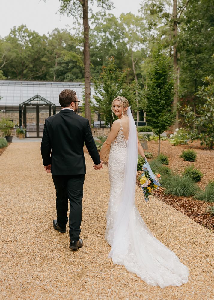 Gorgeous Summer wedding at Morning Glory Farm in Monroe, NC.