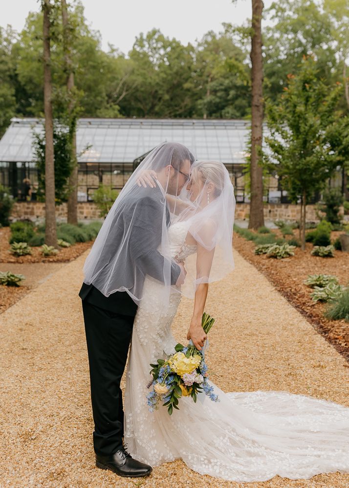 Gorgeous Summer wedding at Morning Glory Farm in Monroe, NC.