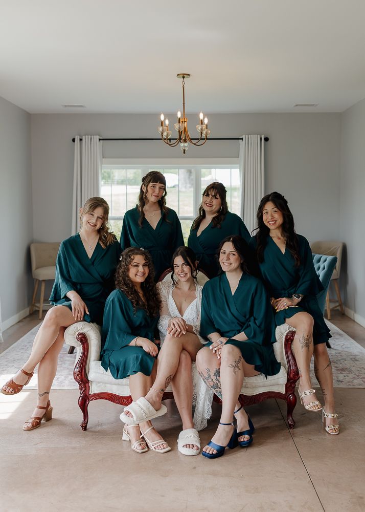 Gorgeous Spring wedding at The Emerald Hill in Hiddenite, NC.