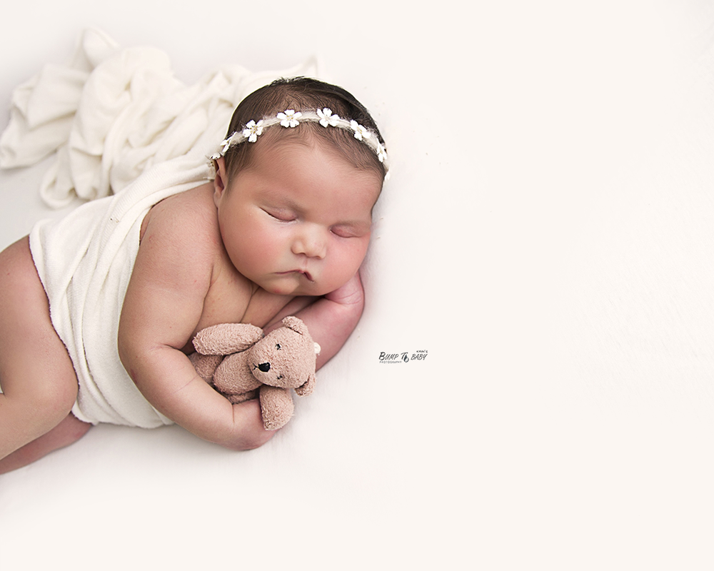 fresh 7 day old newborn baby portrait Croydon , melbourne east