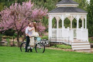 Boise Portrait Wedding Photographer on location at On Collin's Pond. A beautiful venue for weddings and portraits.