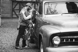 On Collin's Pond Venue engagement session and couples portraits. Boise Portrait Wedding Photographer. Engagement photo ideas.