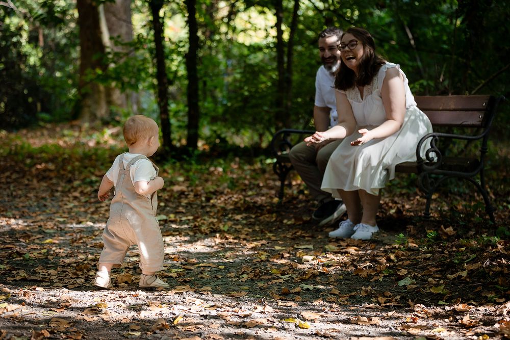Sedinta foto outdoor Timisoara - familie in natura in Parcul Dendrologic Bazos