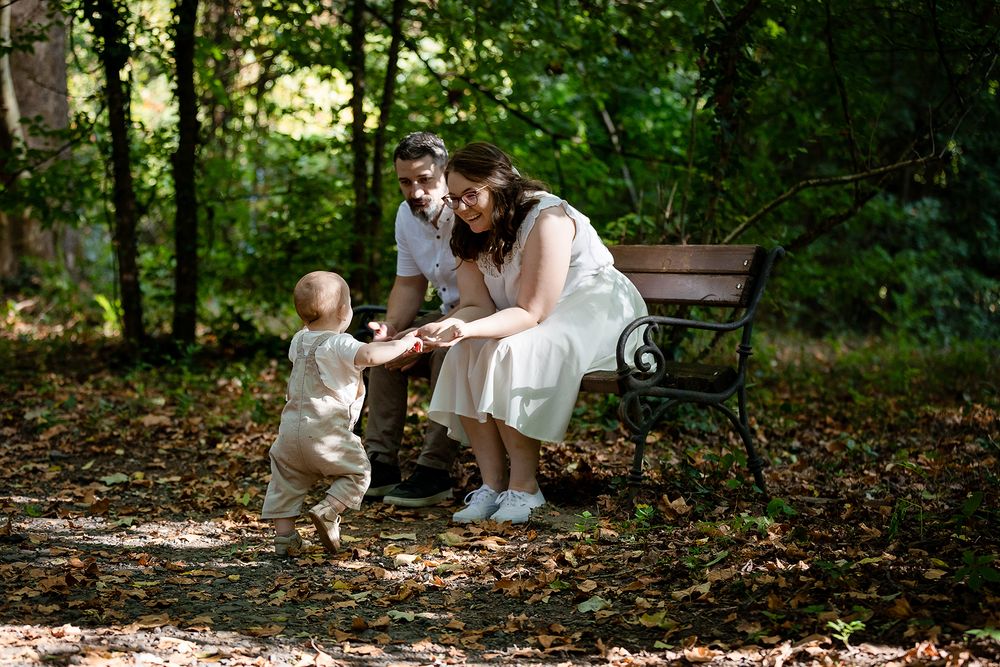 Sedinta foto outdoor Timisoara - familie in natura in Parcul Dendrologic Bazos