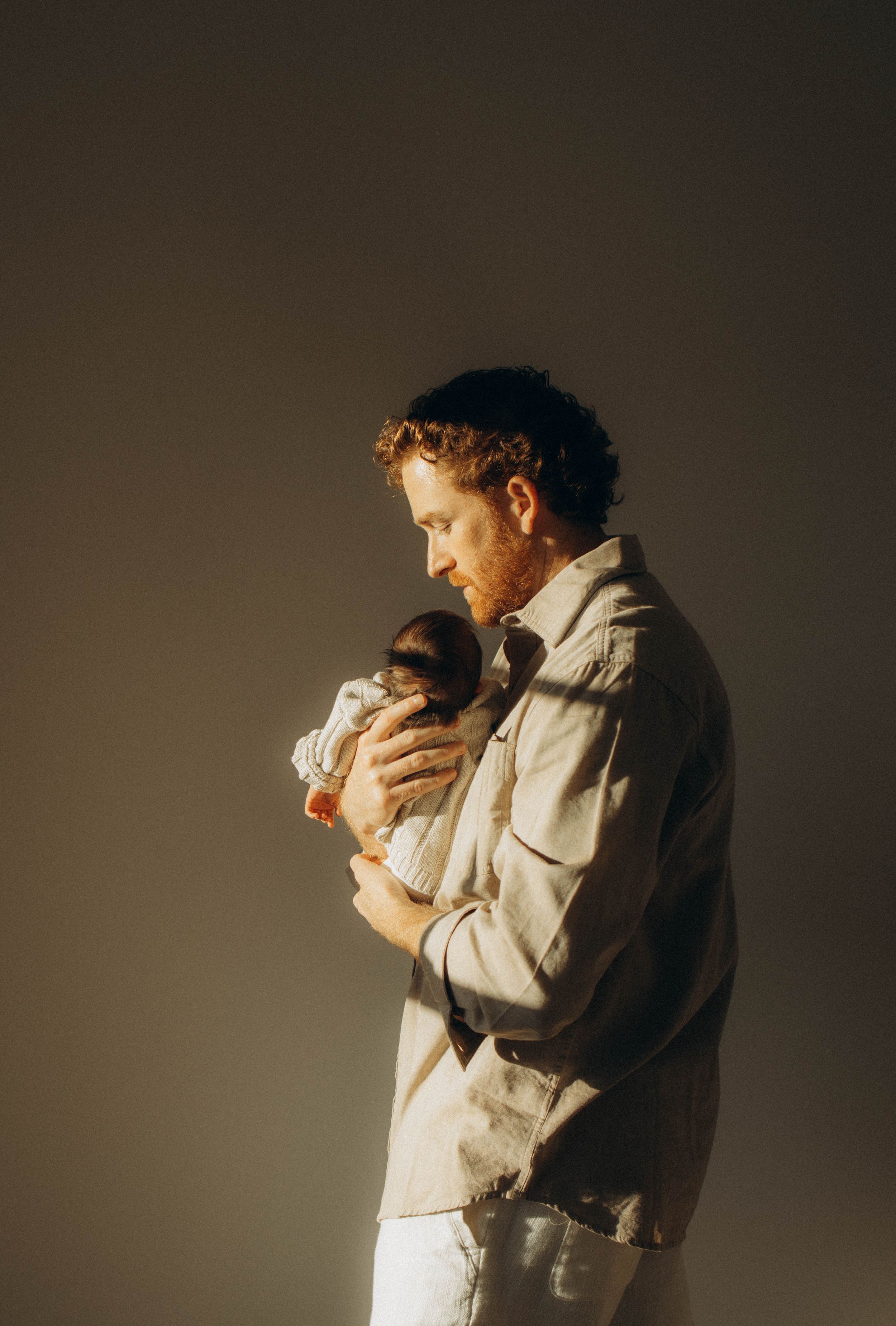 dad and baby