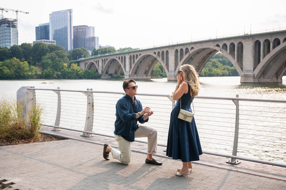 Washington DC Surprise Proposal Photographer