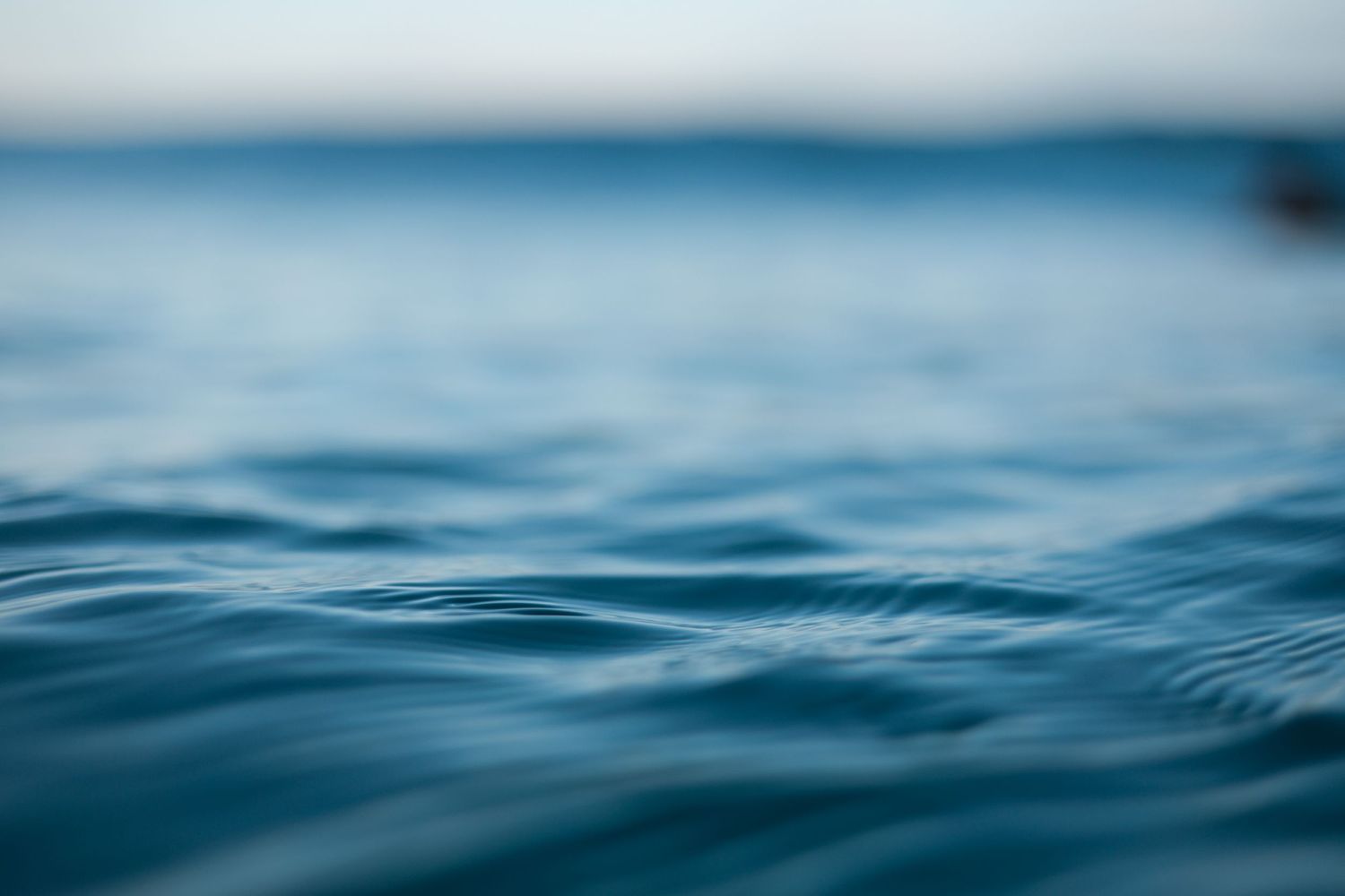 Blue water