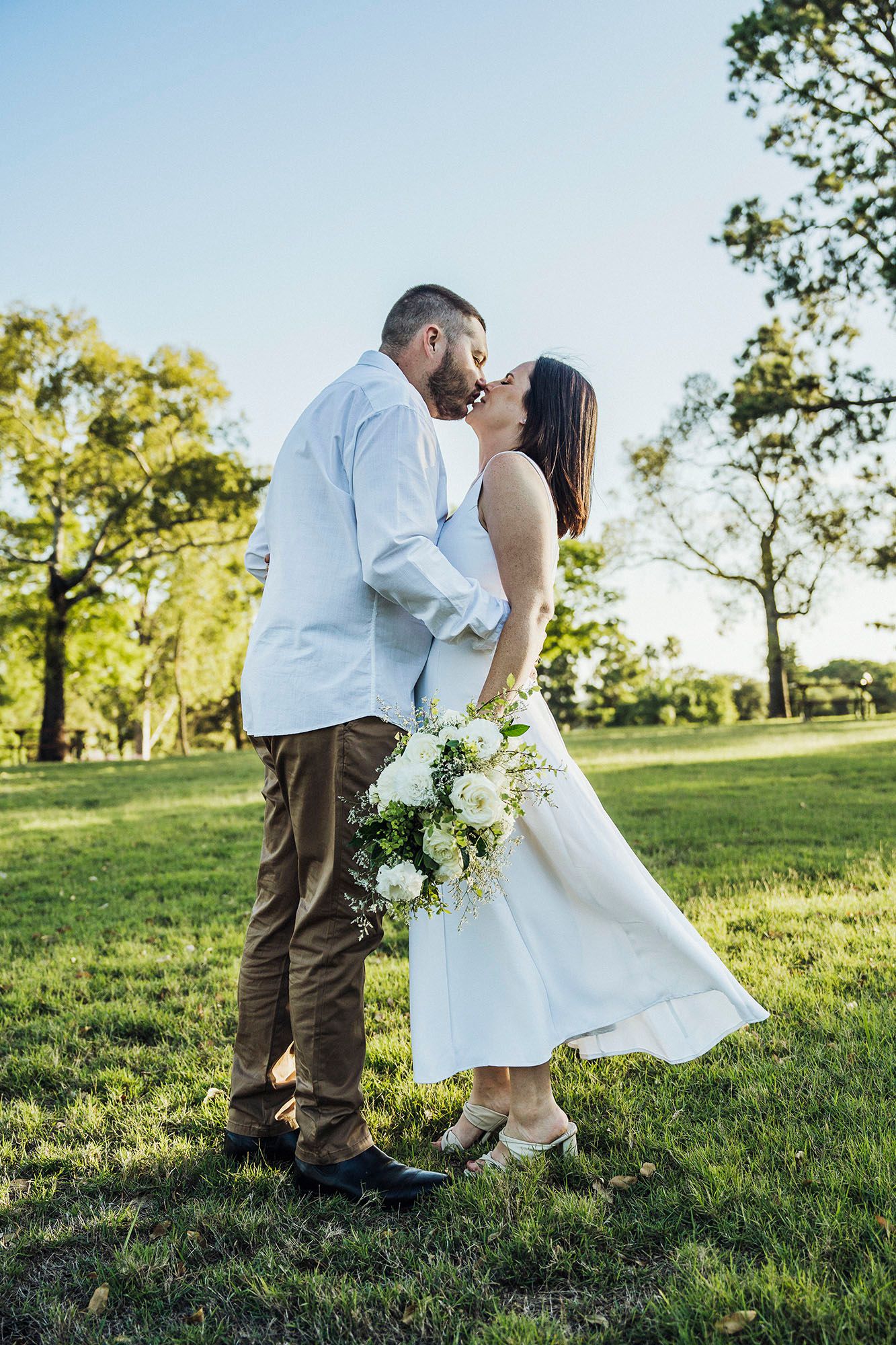 Wedding Elopement at Walka Water Works reserve in the Hunter Valley by Adam West Wedding Photographer.