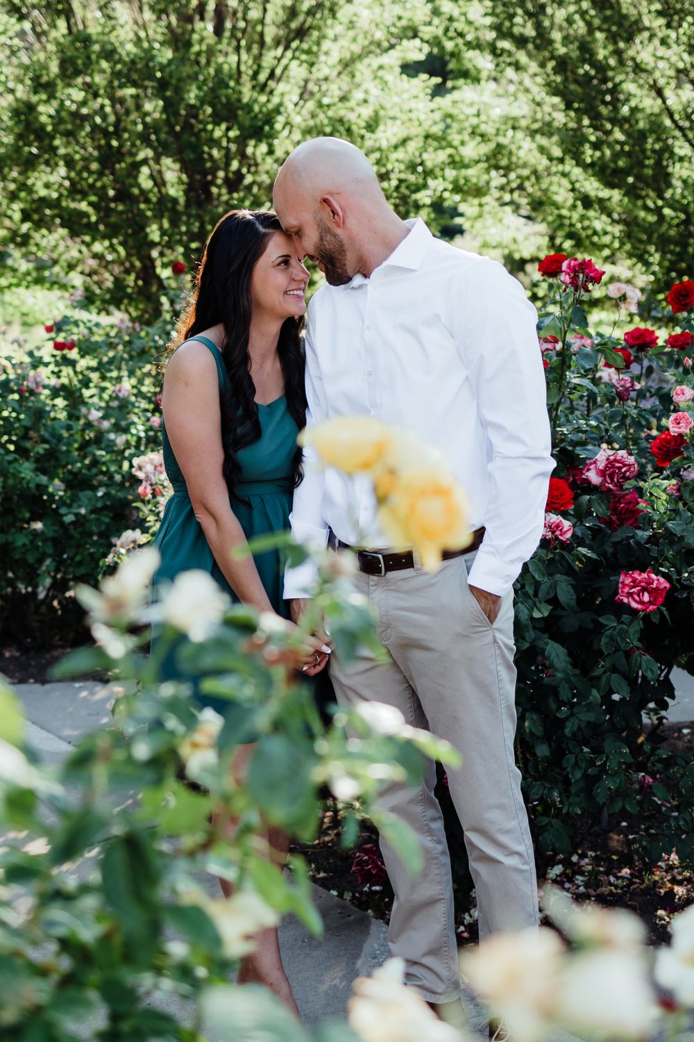 Utah Engagements in Garden