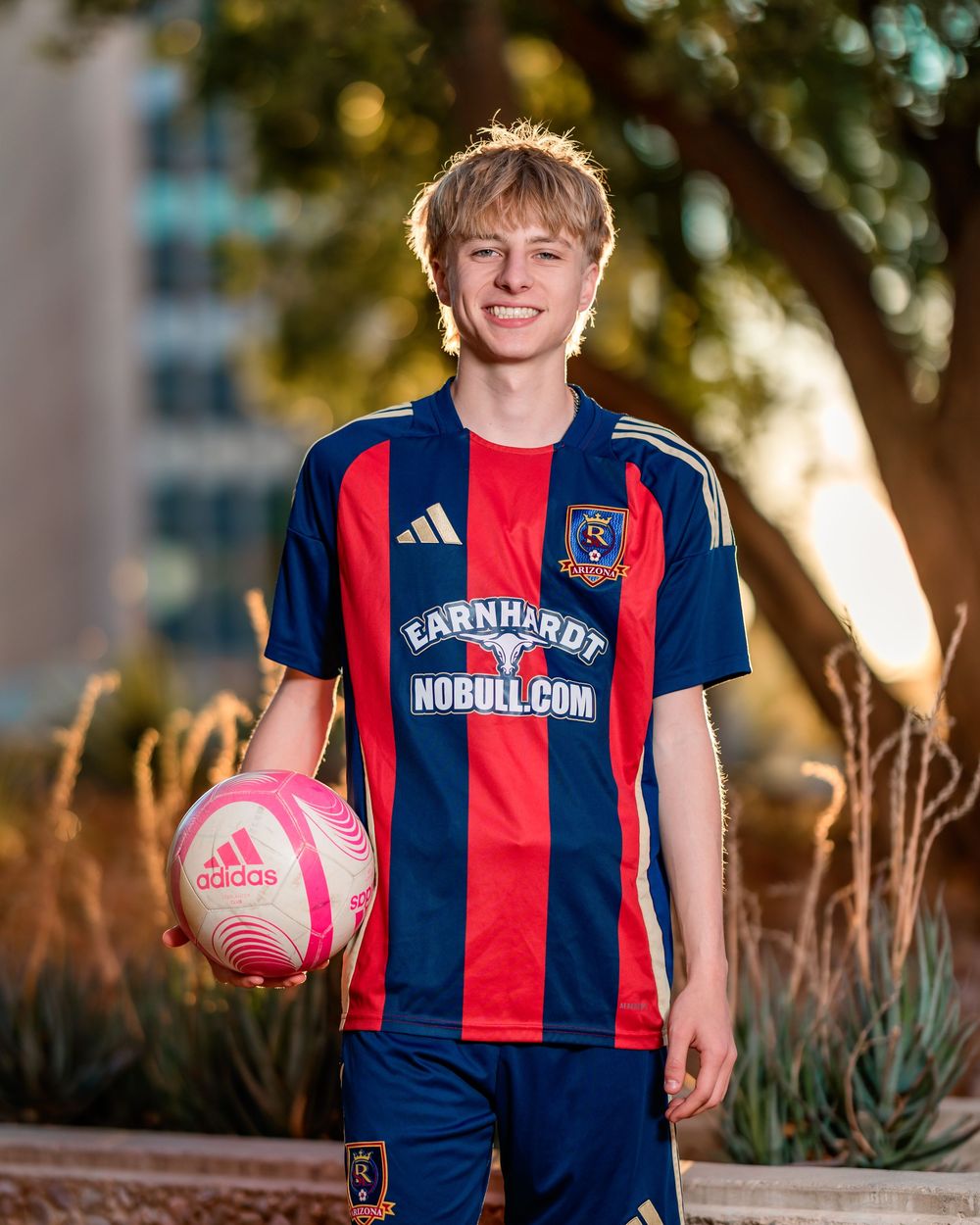 High School Senior picture session, Tucson, AZ, senior portraits, Tucson senior photographer, senior photos, boy, soccer, RSL, downtown