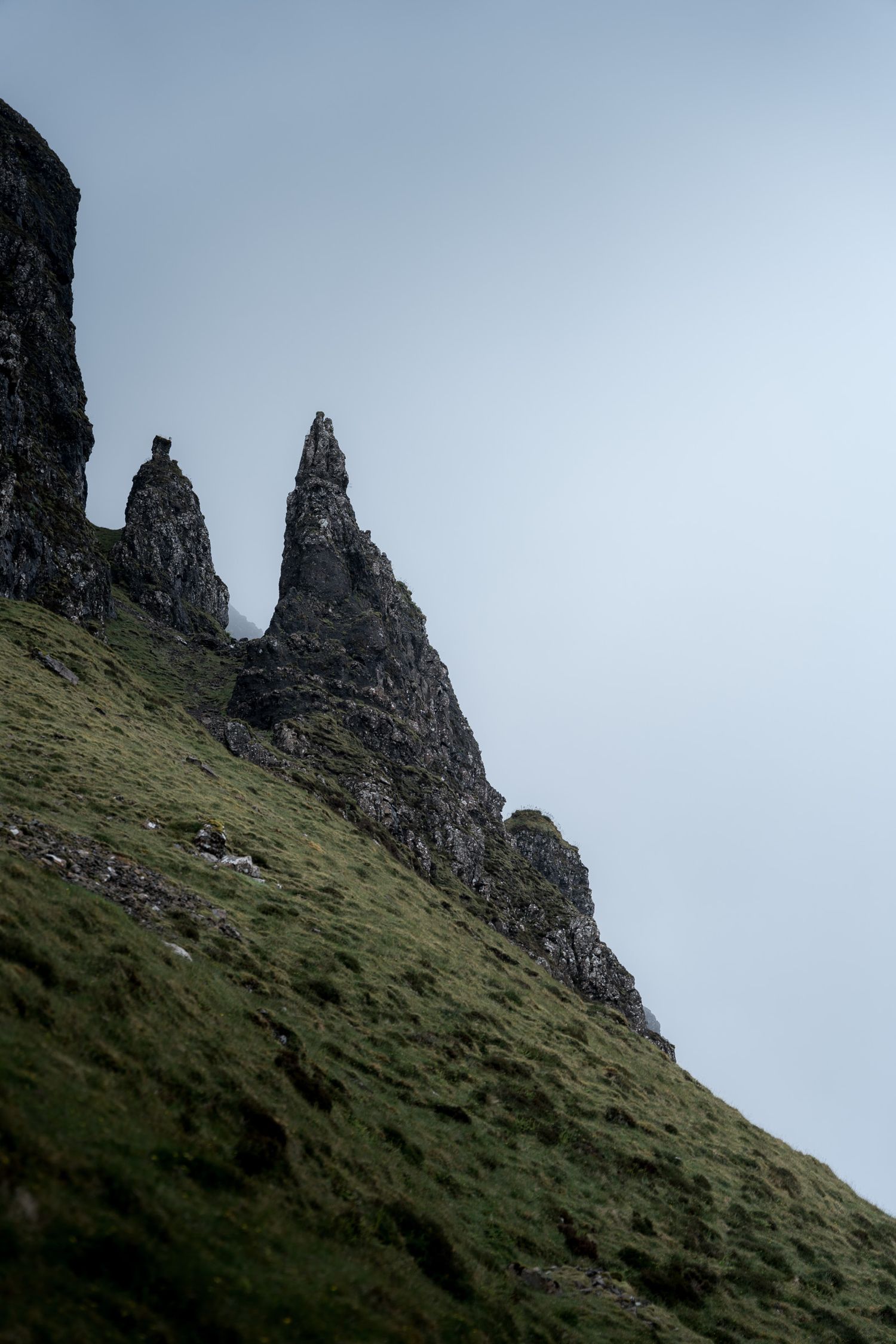 the needle the quiraing sur l'île de skye en ecosse