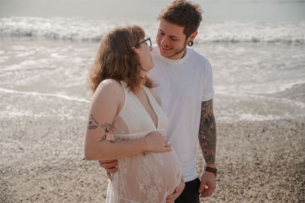 Mum and dad in love