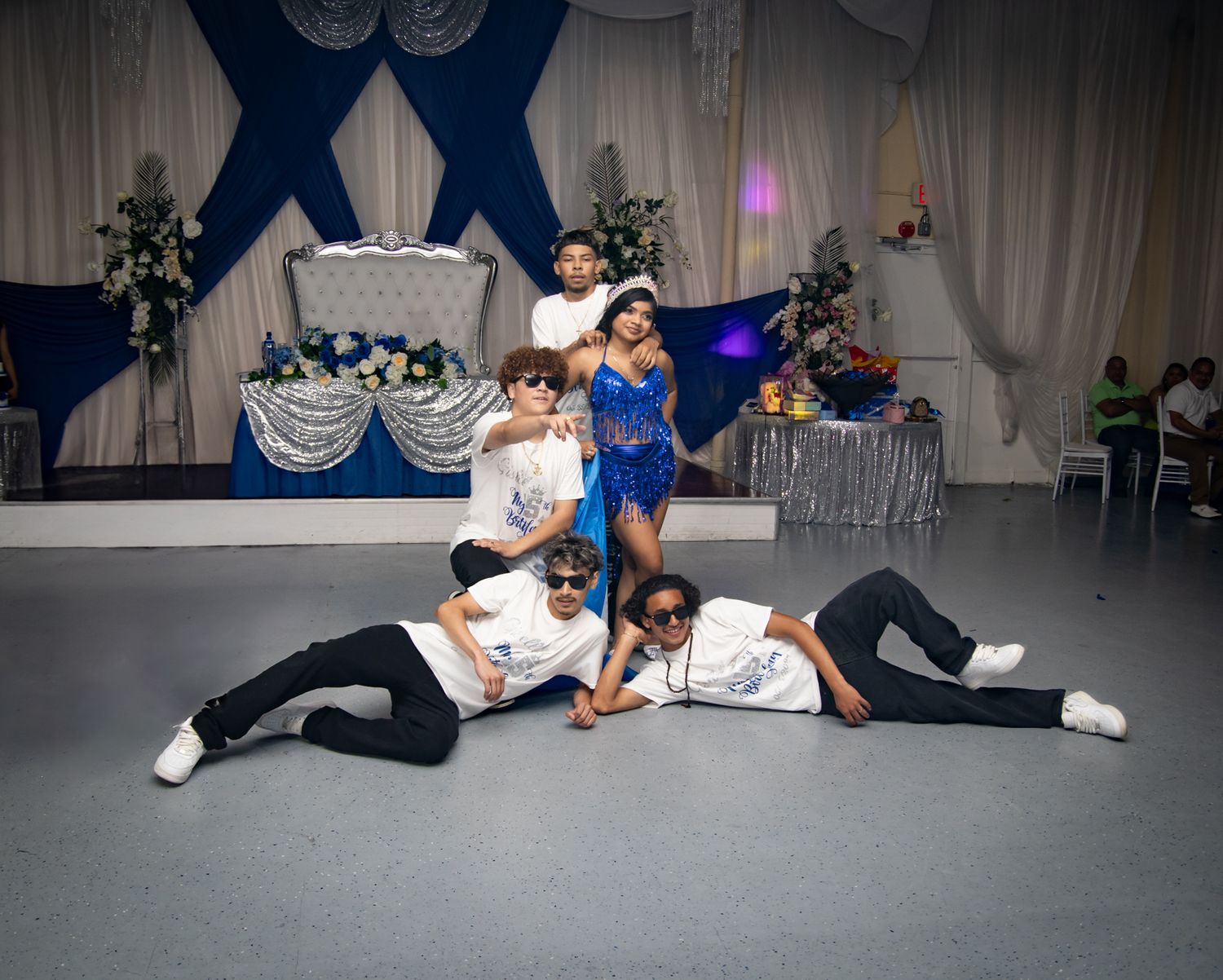 Quinceanera court Suprise dance outfits