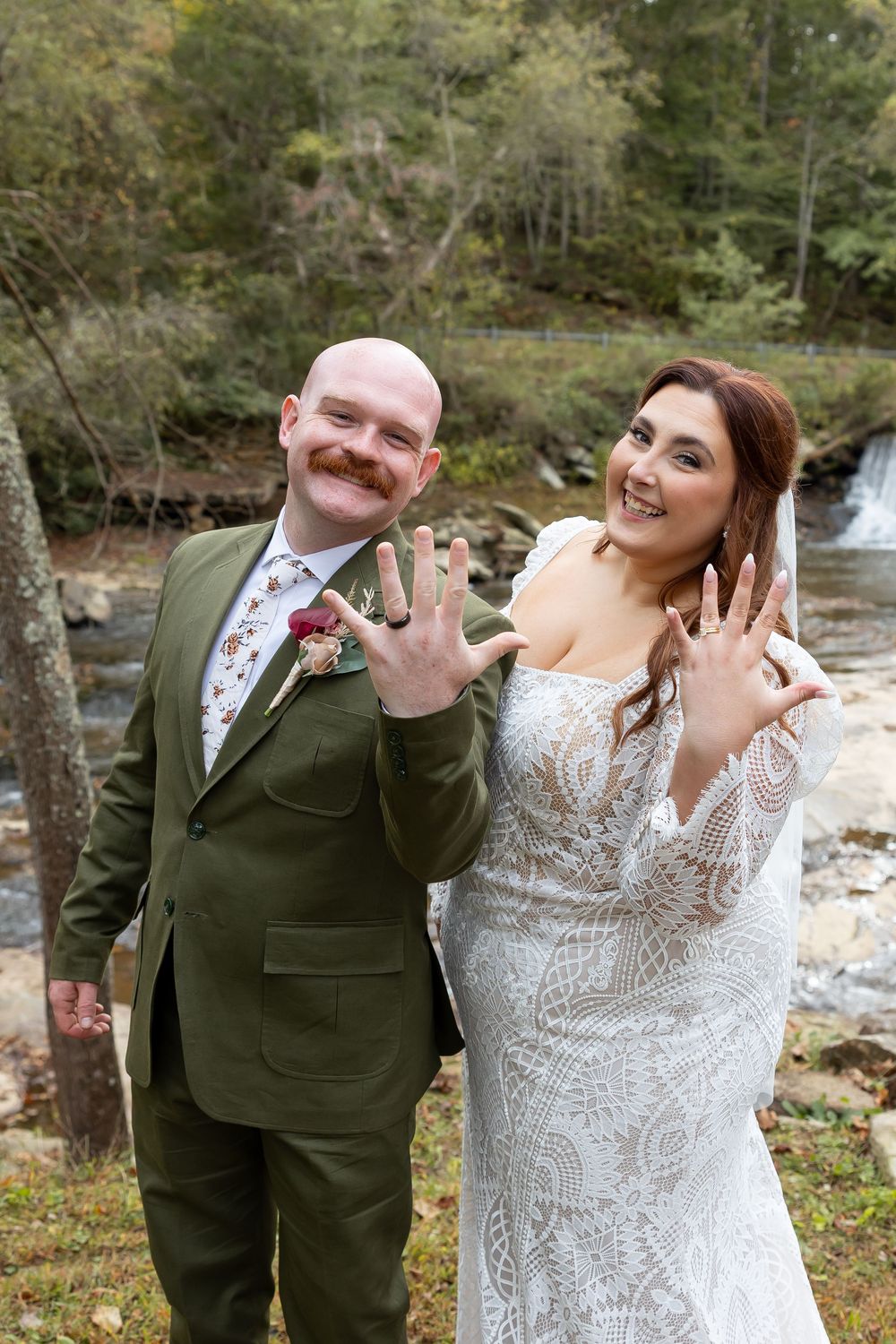 North Carolina Wedding Portraits in Hamptonville, NC