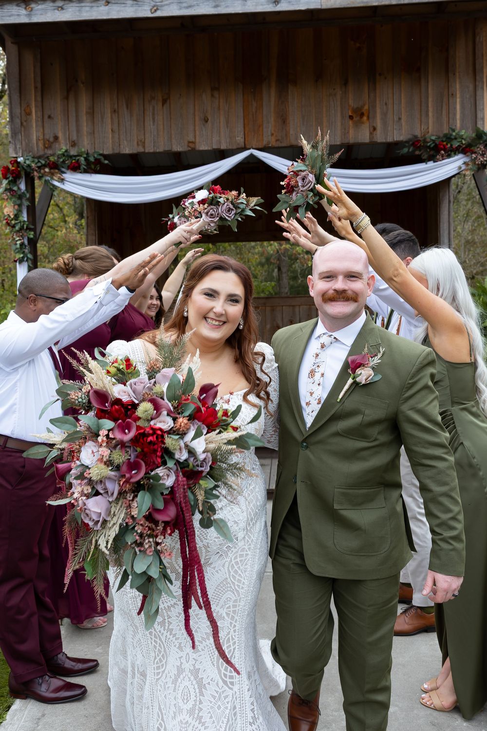 North Carolina Wedding Portraits in Hamptonville, NC