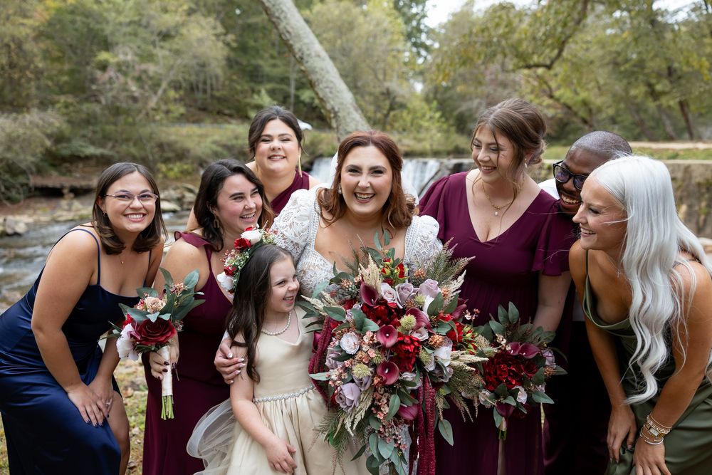 North Carolina Wedding Portraits in Hamptonville, NC