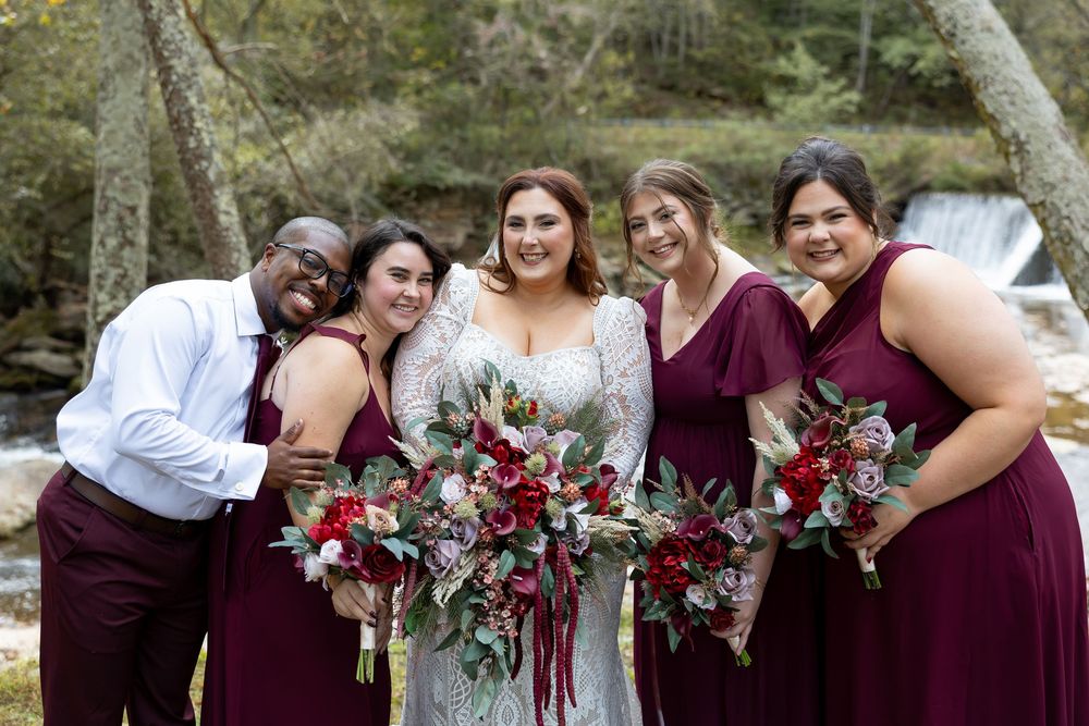 North Carolina Wedding Portraits in Hamptonville, NC
