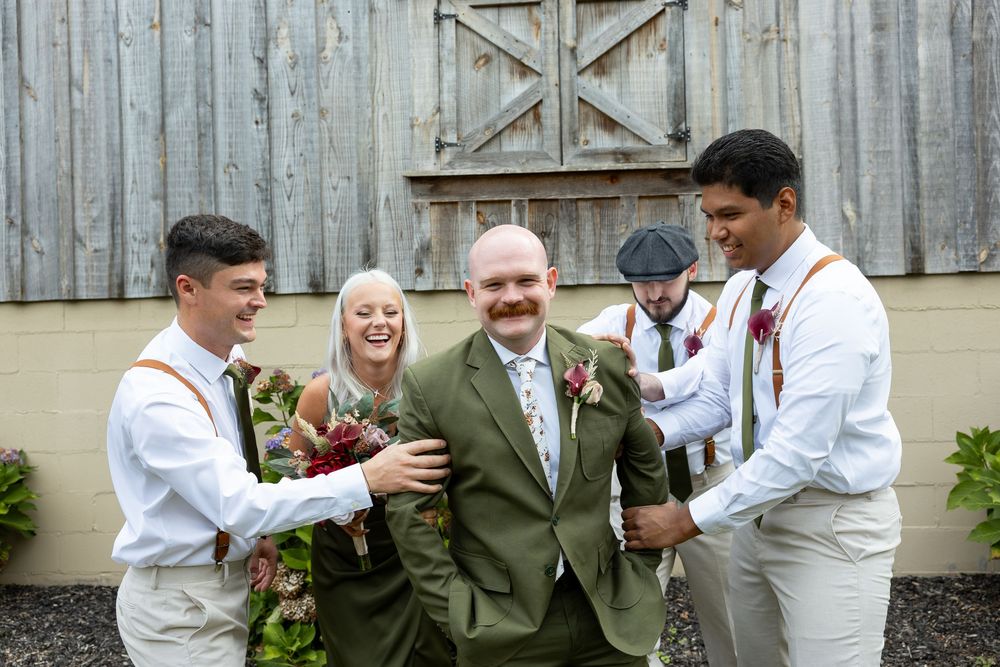North Carolina Wedding Portraits in Hamptonville, NC