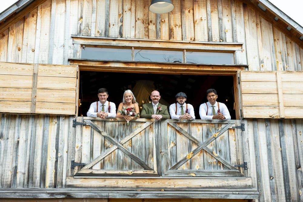 North Carolina Wedding Portraits in Hamptonville, NC