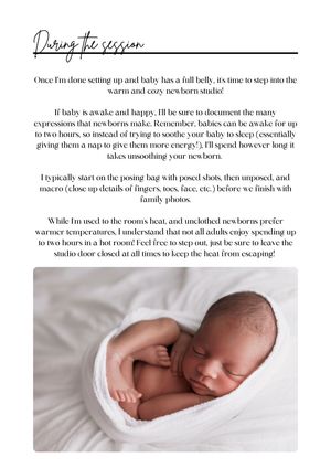 Sleeping newborn baby wrapped in white fabric during a professional newborn photography studio session.