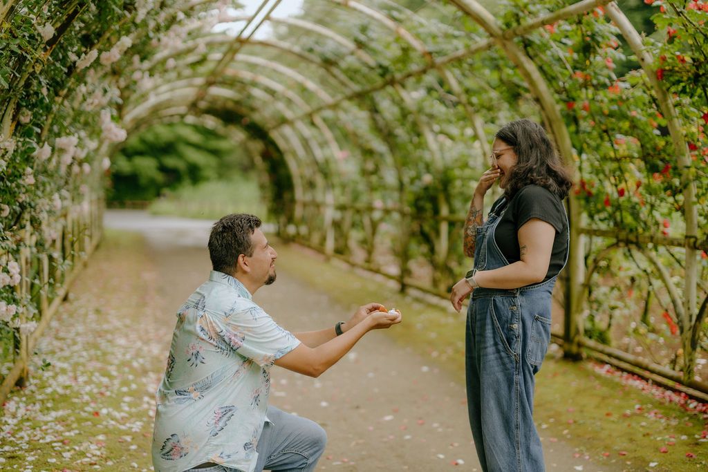 Proposal Photography at Ichikawa Rose Garden Chiba Tokyo