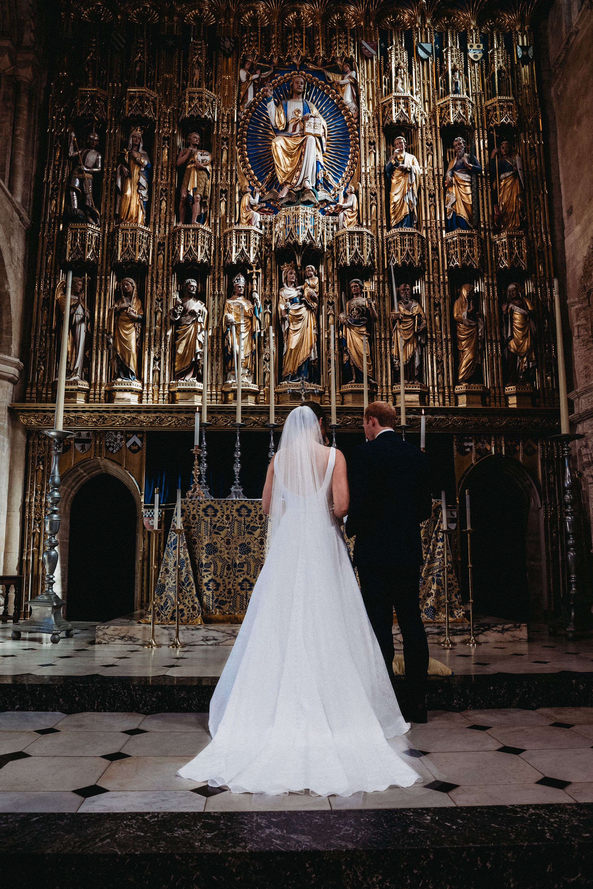 Couple at Wymondham Abbey