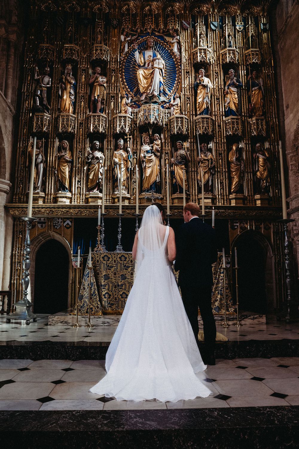 Couple at Wymondham Abbey