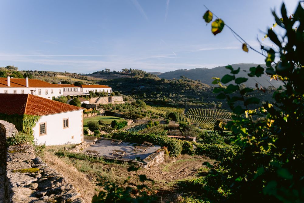 Paisagem do Hotel Rural Casa dos Viscondes Várzea em Lamego