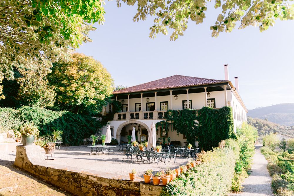 Casa principal do Hotel Rural Casa dos Viscondes Várzea em Lamego