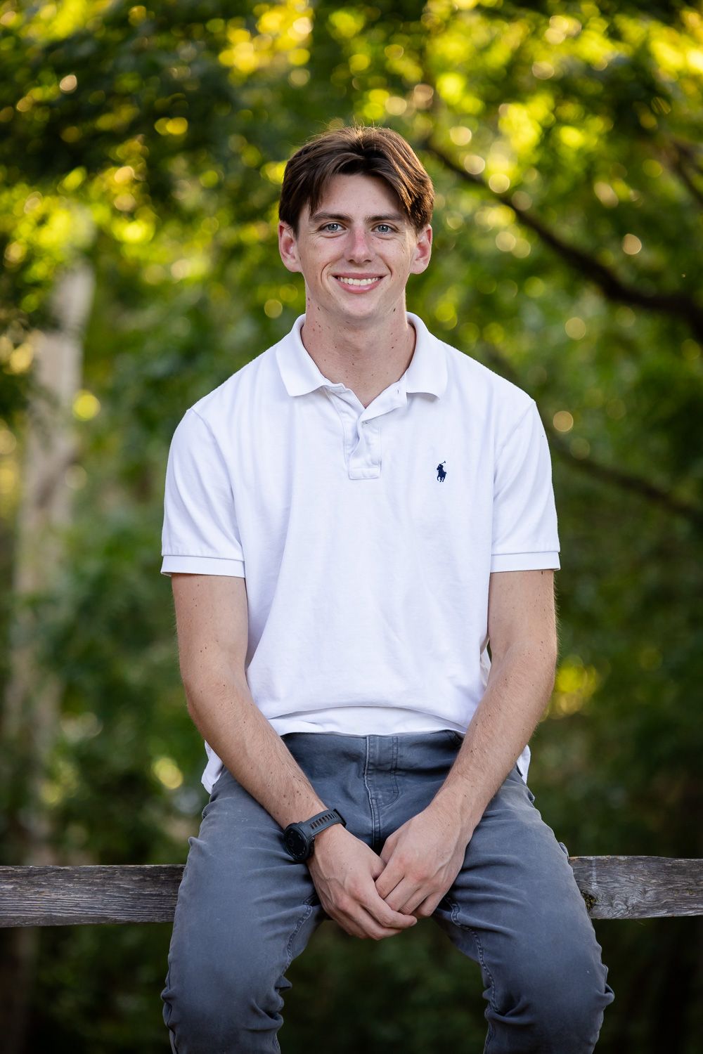 Outdoor senior portraits at Vasona in Los Gatos by Senior Portrait Photographer, Cindy Tucey Photography