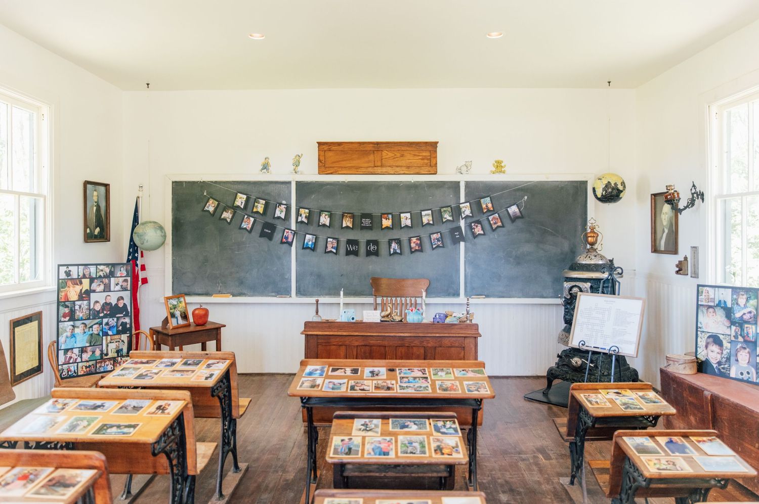 School house wedding at Oak Hill Farm