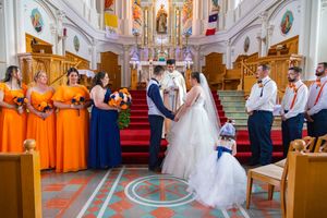 Nova Scotia wedding  Cape Breton Cheticamp Church