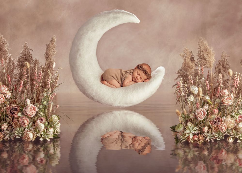 Award winning newborn photography image. Professional newborn photographer, Townsville, QLD, Australia.
