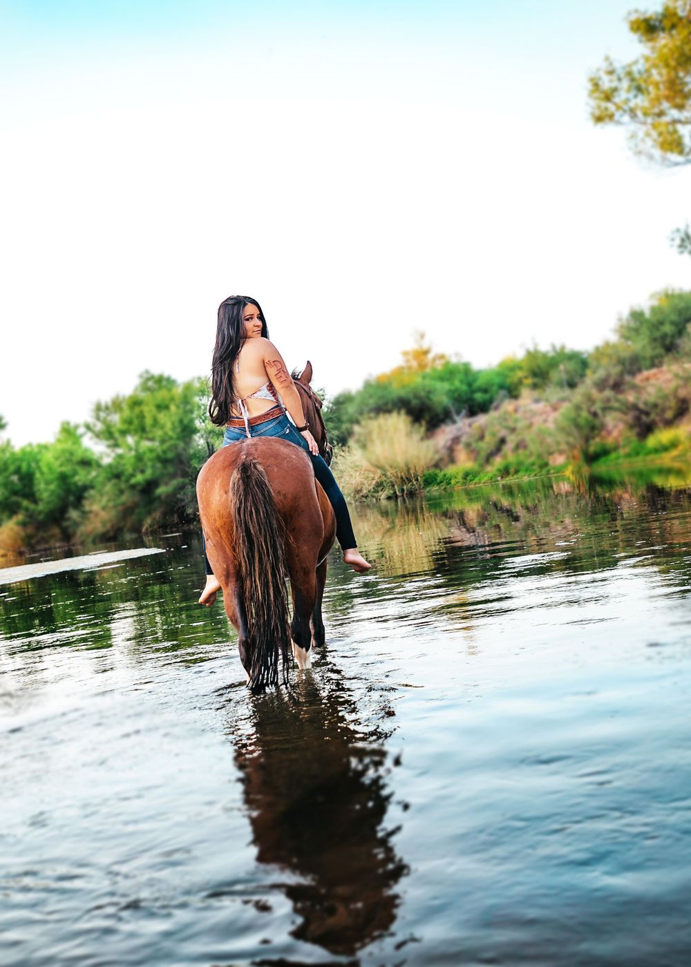 Kentucky equestrian photographer Indiana child family photography horses senior photos
